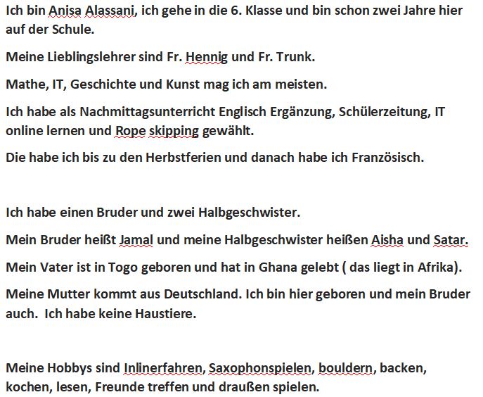 Anisa Steckbrief