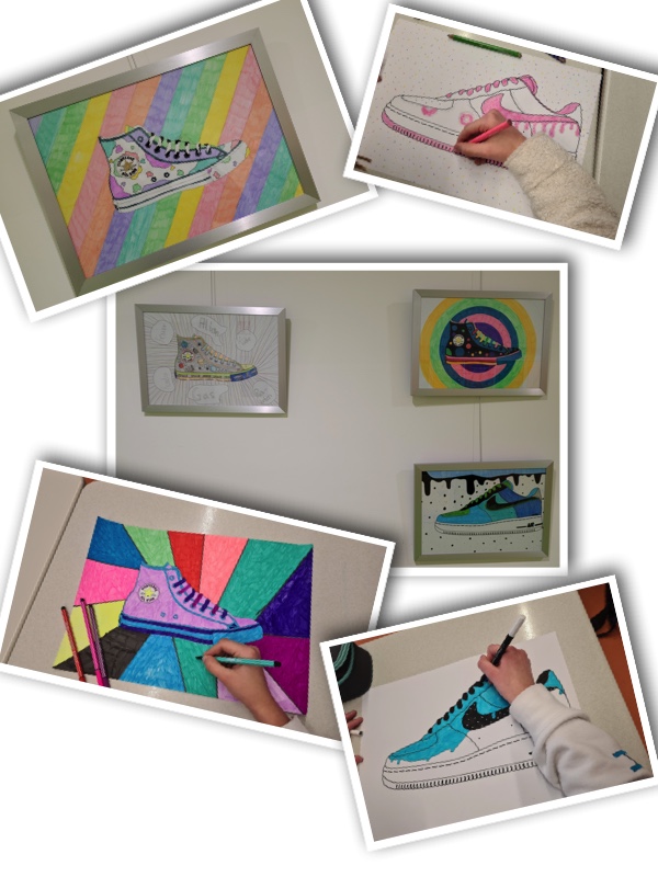 Collage Sneakers fertig